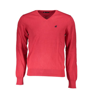 U.S. Grand Polo Red Cotton Sweater