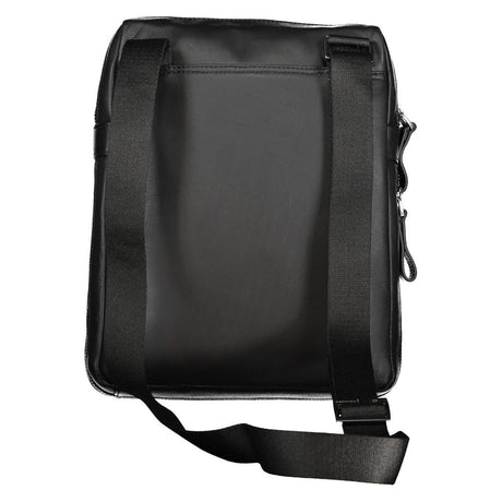 Piquadro Black Leather Shoulder Bag