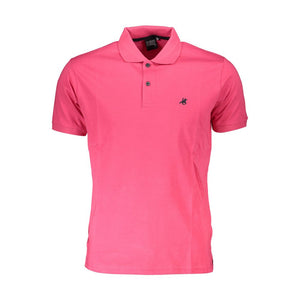 U.S. Grand Polo Pink Cotton Polo Shirt