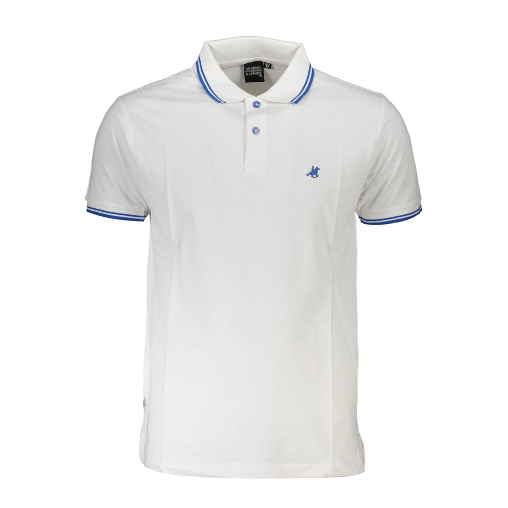 U.S. Grand Polo Blue Cotton Polo Shirt