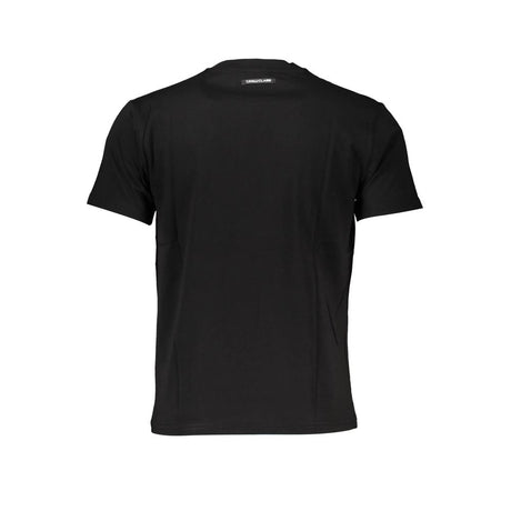 Cavalli Class Black Cotton T-Shirt