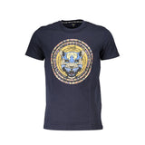Cavalli Class Blue Cotton T-Shirt