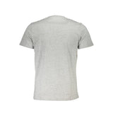 Cavalli Class Gray Cotton T-Shirt