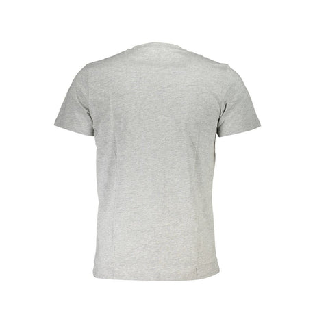 Cavalli Class Gray Cotton T-Shirt