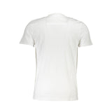 Cavalli Class White Cotton T-Shirt