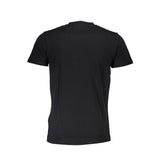 Cavalli Class Black Cotton T-Shirt
