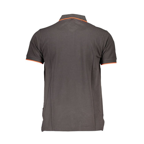 U.S. Grand Polo Gray Cotton Polo Shirt