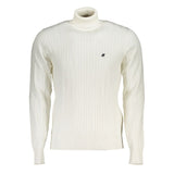 U.S. Grand Polo White Nylon Sweater