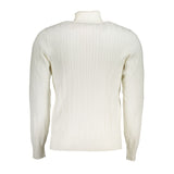 U.S. Grand Polo White Nylon Sweater