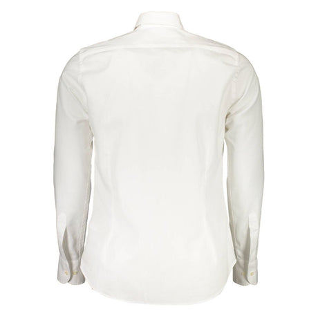 La Martina White Cotton Shirt