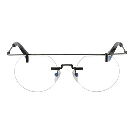 Yohji Yamamoto Gray Men Optical Frames