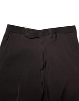 BENCIVENGA Dark Brown Mid Waist Dress Formal Pants