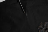 Dolce & Gabbana Black Cotton Skinny Men Denim Jeans