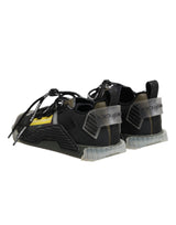 Dolce & Gabbana Black Lace Up Low Top NS1 Sneakers Shoes