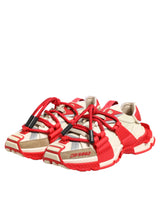 Dolce & Gabbana Multicolor Logo Low Top Space Sneakers Shoes
