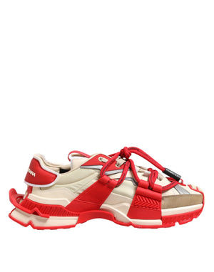 Dolce & Gabbana Multicolor Logo Low Top Space Sneakers Shoes