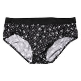 Dolce & Gabbana Black Cotton Printed Regular Brief Underwear