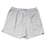 Dolce & Gabbana White Black Patterned Regular Boxer Underwear