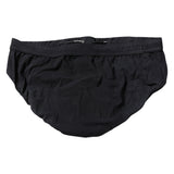Dolce & Gabbana Black Drawstring Men Beachwear Brief Swimwear