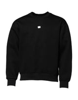 Dolce & Gabbana Black Modal DG Logo Plaque Pullover Sweater