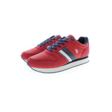 U.S. POLO ASSN. Red Polyester Sneaker