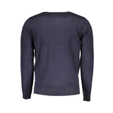 U.S. Grand Polo Blue Nylon Sweater