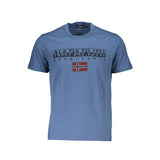 Napapijri Blue Cotton T-Shirt