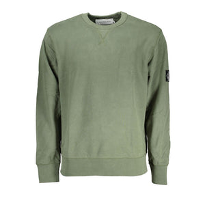 Calvin Klein Green Cotton Sweater
