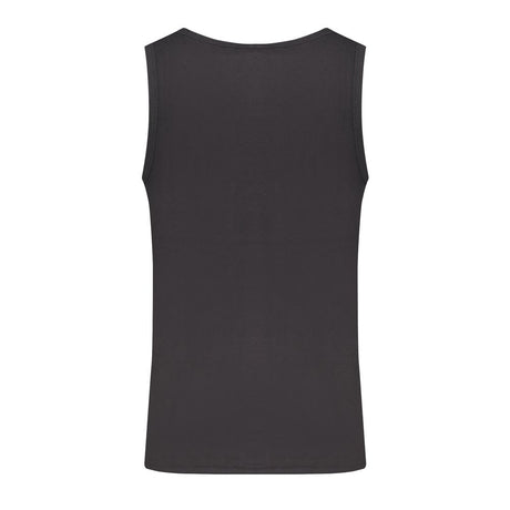 Norway 1963 Black Cotton Men Tank Top