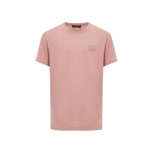 Dolce & Gabbana Pink Cotton T-Shirt