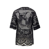 Dolce & Gabbana Black Cotton T-Shirt