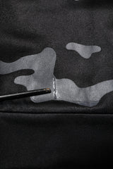 Dolce & Gabbana Black Camouflage Pullover Sweatshirt Sweater