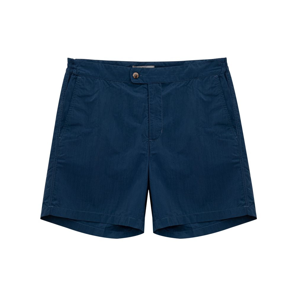 Canali Blue Polyamide Swim Short