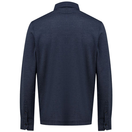 Canali Blue Cotton Shirt