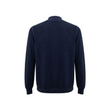 Gran Sasso Blue Wool T-Shirt
