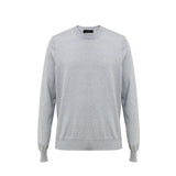 Gran Sasso Blue Cotton Sweater