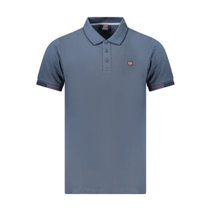 Norway 1963 Blue Cotton Men Polo Shirt