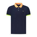 Norway 1963 Blue Cotton Men Polo Shirt