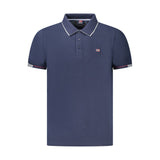 Norway 1963 Blue Cotton Men Polo Shirt