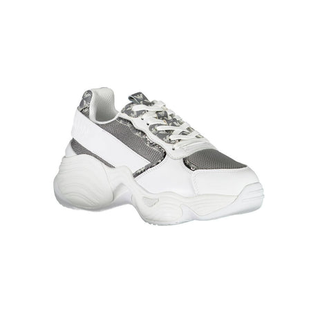 Emporio Armani Bianco Polyurethane Women Sneaker