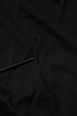 Dolce & Gabbana Black Cashmere V-Neck Long Sleeves T-shirt