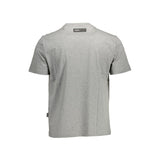 Plein Sport Gray Cotton T-Shirt