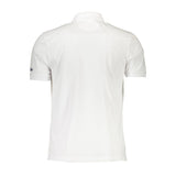 La Martina White Cotton Polo Shirt