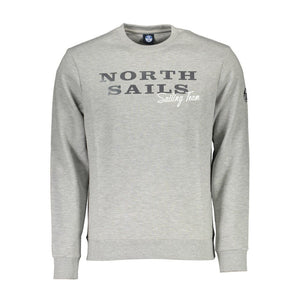 North Sails Gray Cotton Sweater