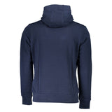 La Martina Blue Cotton Sweater