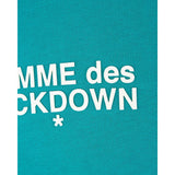 Comme Des Fuckdown Green Cotton Sweater
