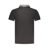 Guess Jeans Black Cotton Polo Shirt