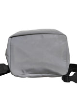 Dolce & Gabbana Gray Palermo Reflector Buckles Drawstring Backpack Bag