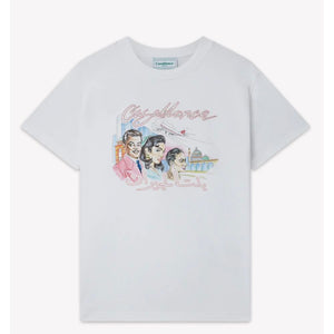 Casablanca White Cotton T-Shirt