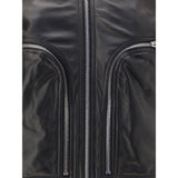 Rick Owens Bauhaus Flight Leather Jacket